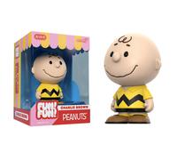 Super7 diversin! Divertido! Peanuts Charlie Brown (Amarillo) Figura de vinilo - 5 """" Figura de accin de man - Fans clsicos de dibujos animados c