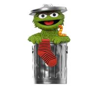 Super7 Figura de acción de Oscar The Grouch de vinilo de gran tamaño de Barrio Sésamo