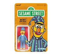 Super7 Figuras de reacción de Plaza Sésamo Wave 06 - Bert (PJs) Figura de acción