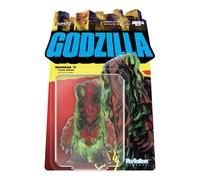 Super7 - Figuras de Reaction de Toho, Figura de acción de Hedorah (Verde Transparente)