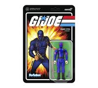 SUPER7 - G.I. Joe Reaction Wave 1 - Ojos de Serpiente, Multicolor (RE-GIJOW1A-SNK-)