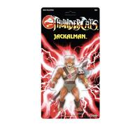 Super7, Jackalman, Figura de acción vintage de Thundercats de 14 cm con accesorio clásico de dibujos animados coleccionables y juguetes retro