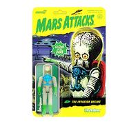 SUPER7 Mars Attacks The Invasion Begins Glow Reacción Figura 3.7 Pulgadas