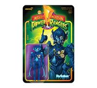 Super7 Mighty Morphin Power Rangers Baboo - Figura de acción de Power Rangers de 3.75 pulgadas, colección clásica de series de televisión y juguetes retro