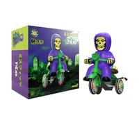 Super7 Misfits Super Cycles - Figura de acción de Fiend (morado con triciclo verde)