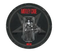 Super7, Nikki Sixx, Figuras de reacción de Mötley Crüe Wave 02, Shout at the Devil, Blanco y negro