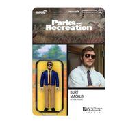 SUPER7 Parks and Recreation Andy Dwyer (Burt Macklin) Figura de reacción de 3.75 Pulgadas