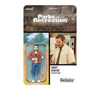 Super7 Parks and Recreation Andy Dwyer (Rata) Figura de reacción de 3.75 Pulgadas