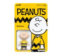 Super7 Peanuts Charlie Brown - 3.75 """" Peanuts Action Figura de dibujos animados clsicos y juguetes retro