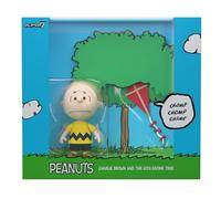 Super7 Peanuts Reaction Figures - Figura de acción de Charlie Brown and The Kite-Eating Tree (Diorama Box)