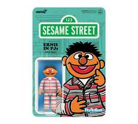 Super7 Figuras de reacción de Plaza Sésamo Wave 06 - Figura de acción de Ernie (PJs)