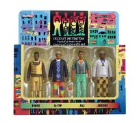 Super7 Reaction Figures A Tribe Called Quest - (4 Pack) 3.75" (Importación USA)