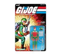 Super7 reaction+ g.i. joe flash (cómic) - figura de acción de g.i. j