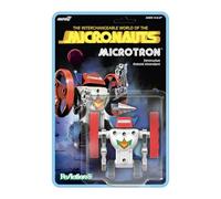 Super7 Reaction+ Micronauts Microtron - Figura de acción de micronautas de 3.75 Pulgadas con Accesorios - Coleccionables clásicos de Ciencia ficción y Juguetes Retro