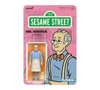 Super7 Sesame Street Mr. Hooper - 3.75" Sesame Street Action Figure with Accessory Collectibles and Retro Toys