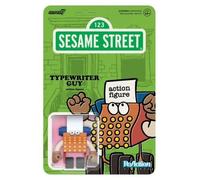 Super7 Sesamstraße Typewriter Guy Reaction Actionfigur