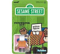 Super7 Sesame Street Typewriter Guy - Figura de acción de reacción