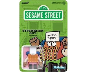 Super7 Sesamstraße Typewriter Guy Reaction Actionfigur (Importación USA)