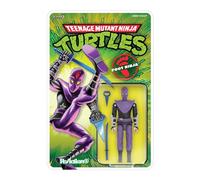 Super7 Teenage Mutant Ninja Turtles Reaction+ - Figura de acción de pie Ninja