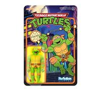 SUPER7 Teenage Mutant Ninja Turtles Reaction - Figura de Michelangelo (10 cm)