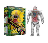 Super7 Teenage Mutant Ninja Turtles Super Cyborg - Krang Android (Clear) Figura de accin