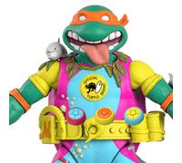Super7 Sewer Surfer Mike Ninja Turtles Michelangelo Wave 6 18 cm