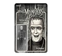 SUPER7 The Munsters: Herman Munster (Escala de Grises) Figura de reacción