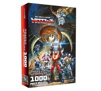 Super7 Transformers - Rompecabezas de póster de película japonesa '86, 1000 piezas inspiradas en figuras de acción clásicas coleccionables de dibujos animados