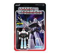 SUPER7 Transformers Prowl - Figura de acción de Transformers de 3.75 Pulgadas con Accesorio, coleccionables clásicos de Dibujos Animados y Juguetes Retro