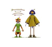 Super7 ¡ULTIMATES! Robin Hood - Figura de Acción Disney de 7 Pulgadas con Accesorios Coleccionables Clásicos y Juguetes Retro