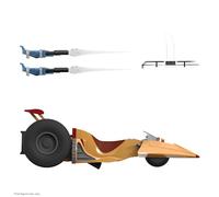 Super7 Ultimates SilverHawks Space Racer - Figura de acción de SilverHawks de 7 Pulgadas con Accesorios, coleccionables clásicos de Dibujos Animados y Juguetes Retro