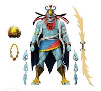 Super7 ULTIMATES! Thundercats Mumm-Ra - Figura de acción de 18 cm con accesorios, artículo de coleccionismo de la serie clásica de dibujos, juguete retro, ojos led.