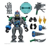 Super7 Ultimates! Tortugas Ninja Mutante Teenage Bebop robtico - 8 """" Figura de accin TMNT con accesorios Classic Cartoon Collectibles