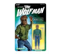 Super7 Universal Monsters Reaction+ Wave 01 - The Wolf Man Act (Importación USA)