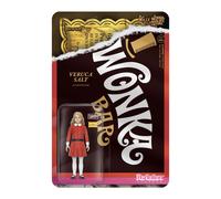 Super7 Willy Wonka y la fbrica de chocolate Veruca Salt - 3.75 """" Figura de accin con accesorios coleccionables de pelculas clsicas y juguetes re
