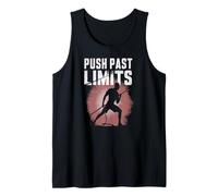Supera Tus Límites Fuerza Cuerda Motivación Gimnasio Camiseta sin Mangas