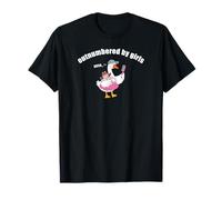 Superado en número por Chicas Funny Dad Goose Camiseta