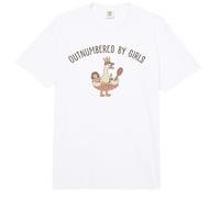 Superado en número por Chicas Funny Dad Goose Comfort Colors Adult Heavyweight T-Shirt