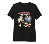 Superado en número por Chicos Funny Mom Goose Family Life Camiseta Premium