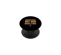Superando la fe Testimonio Cristiano PopSockets PopGrip Adhesivo