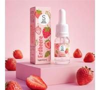 SuperAroma Fresa - Aroma sin azúcar para hornear pasteles, magdalenas, galletas, crema y postres, vegano, para hornear, fácilmente dosificable (10 ml)