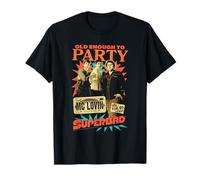 Superbad Old Enough to Party Collage Funny Movie Camiseta