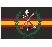 SUPERBANDERA DE LA LEGION ESPAÑOLA. CALIDAD RASO PREMIUM 120 GR. TAMAÑO GIGANTE 250X150 CM