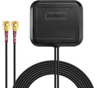 Superbat Antena 4G LTE de doble banda Mimo SMA macho, montaje adhesivo, antena omnidireccional impermeable para router 4G LTE CPE WiFi Hotspot IoT Gateway Terminal industrial Server cámara de