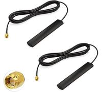 Superbat Antena Celular 4G LTE 700-2700MHz, Antena Mimo con Conector SMA Macho para Montaje Adhesivo 2 Piezas para Ampliador Celular, Router de Punto de Acceso Hotspot para Vehículo Automotor etc