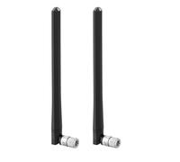 Superbat Antena de repuesto WiFi 6E 4dBi SMA de doble banda WiFi 2.4GHz 5GHz 5.8GHz MIMO Antena Bluetooth, 2 piezas para enrutador, PC, computadora, tarjeta de red inalámbrica, adaptador USB, cámara