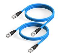 Superbat BNC Coaxial Cable 75ohm SDI Cable Macho a Macho Extensión Cable Belden 1694A Coax Cable 60cm con conector coaxial BNC 2Pieza para TV Convertidor SDI Grabador de Disco Duro Monitor etc.