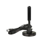 Superbat DAB Antena de radio FM para interiores HiFi, antena digital de 75 ohmios, antena de base magnética con cable de extensión de 3 m para receptor estéreo del hogar, sistema de cine en casa y