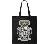 Superbike Champion Superbike Club - Bolsa de algodón ecológico natural, color negro, Black, Talla única
