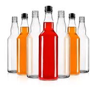 SUPERBUTELKI.PL Botellas vacías monopolio de 500 ml de vidrio de alta calidad, aspecto moderno, apto para llenar (20)